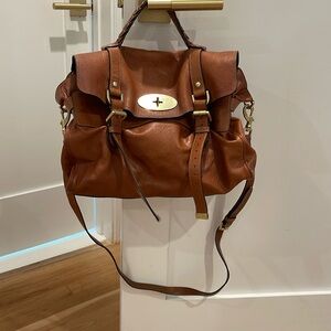 Mulberry Oversized Alexa Bag in Oak